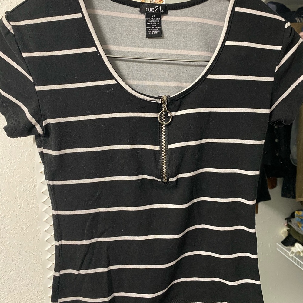 Rue 21 stripped shirt